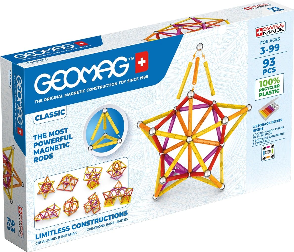 Geomag Classic Green Line 93 pcs