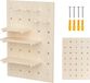 Maclean - Organiseur de planches en bois - 40x60 cm, max. 20 kg, MC-130 WD - couleur bois clair