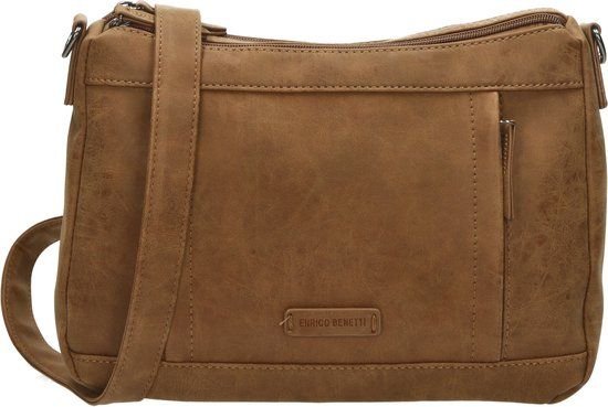 Enrico Benetti Ruby Schoudertas - 66681 - Camel - Dames