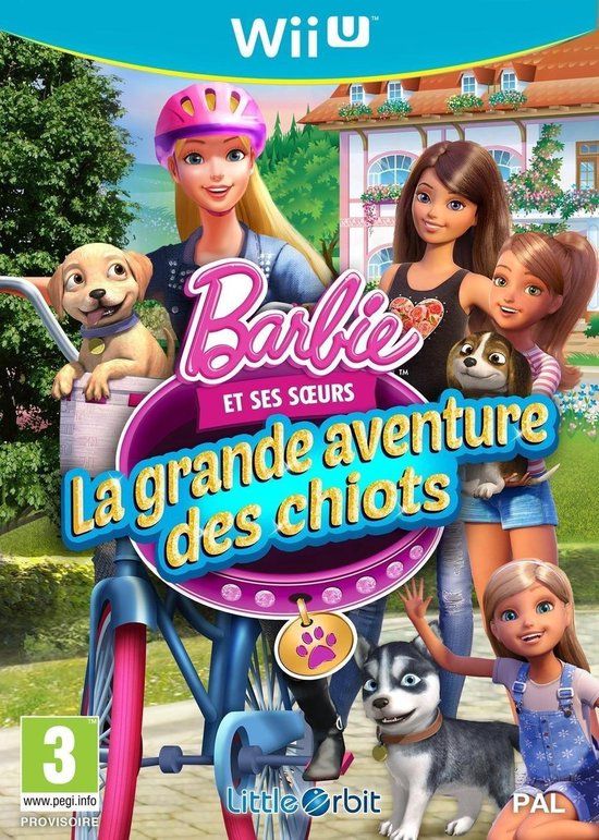 Little Orbit Barbie et ses Soeurs : La Grande Aventure des Chiots Nintendo Wii U