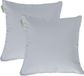 Gardenista Sierkussens pour Jardin - Coussin de Chaise de Jardin - Coussins Hydrofuges Salon - Coussin pour Extérieur - Coussin Intérieur 45x45 cm - Gris, 2 pièces
