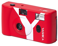 Yashica MF-1 35mm Film Camera - Red
