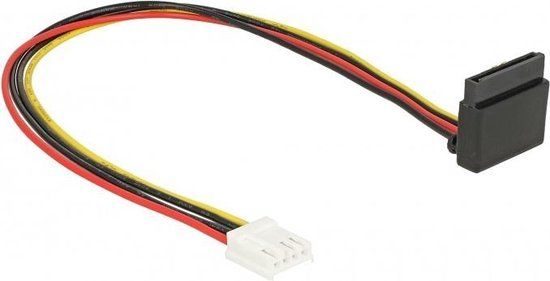 Delock Floppy (v) - SATA (v) haaks voedingskabel - 0,30 meter