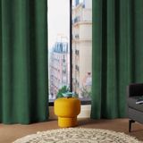 ATMOSPHERA CREATEUR D'INTERIEUR Gordijn LILOU 140 x 50 cm Polyester Vert cèdre