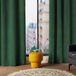ATMOSPHERA CREATEUR D'INTERIEUR Gordijn LILOU 140 x 50 cm Polyester Vert cèdre