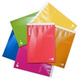 BM BeMore Notes Derby 0100020 notitieblok, A4, liniatuur 1R, gelinieerd zonder rand, papier 60 g/m2, 10 stuks