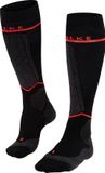 FALKE SK Wool met compressie skisokken dames zwart - maat 35-38