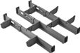 Metaltex Ladeverdeler Verstelbaar - Lade Organizer Multi-Fit Plus - Uitschuifbaar - Grijs - Keuken Organizer