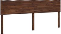 vidaXL Live Edge Hoofdbord ROSTOCK Donkerbruin 180 cm