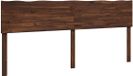 vidaXL Live Edge Hoofdbord ROSTOCK Donkerbruin 180 cm