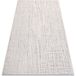 Aura Tapis Aura J2557a Crème / Gris Claire - Lignes, Structurel, Moderne Beige 160x220 cm
