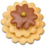 Städter terras cookie cutter ring gegolfd set, 3-delig