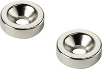 Tru Components TC-12250624 Permanente magneet Ring (Ø x h) 25 mm x 5 mm M5