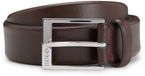 HUGO Ceinture en cuir Gellot Sz35 W110 Marron foncé