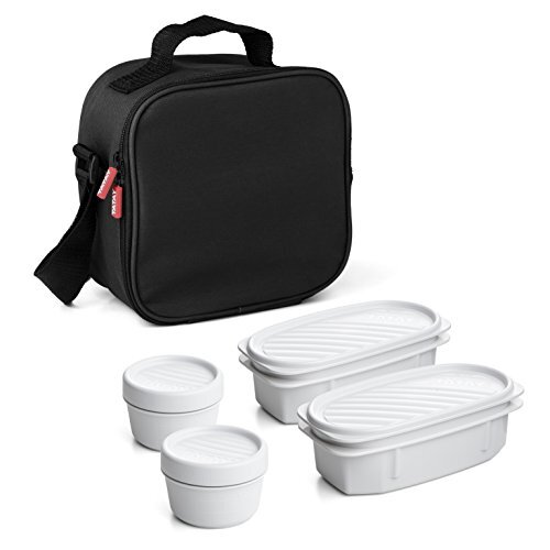 tatay Urban Food Kit, Stof, Zwart, 22,5 x 10 x 22 cm