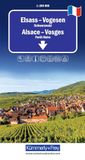 Kümmerly+Frey Hallwag Kümmerly+Frey AG Regional maps - France- Alsace / Voges / Black Forest