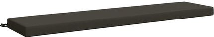 vidaXL Coussin de banc SOEST 100% Polyester Anthracite 170 x 40 x 8 cm