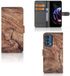 Motorola Edge 20 Pro Étui style livre tronc d'arbre