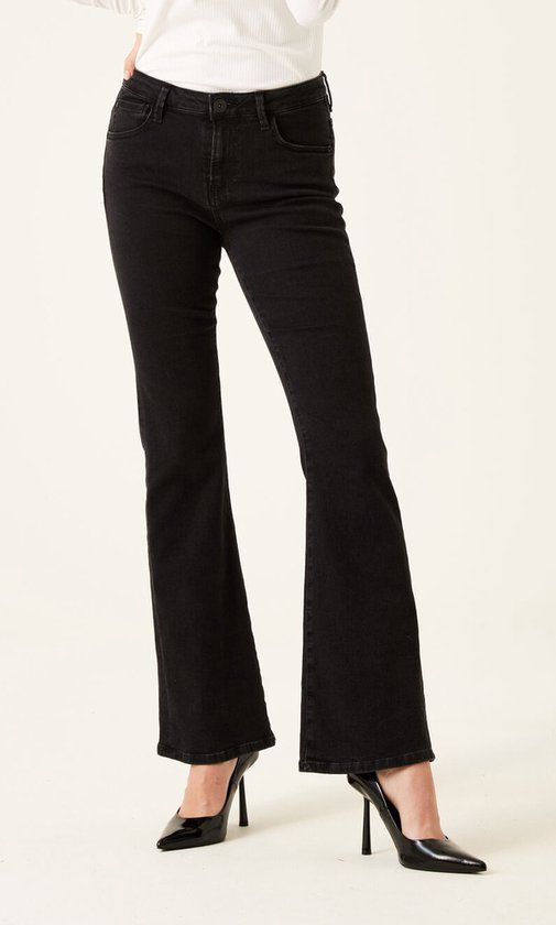 GARCIA Celia Flared Jeans - Black - Women's Size W31/L32