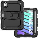 YEQIU Case Geschikt voor iPad Mini 6e generatie 8.3 inch 2021 met onzichtbare opvouwbare standaard, zware robuuste schokbestendige beschermhoes met potloodhouder