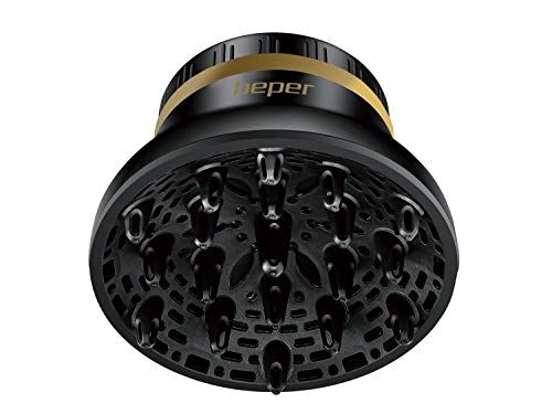 Beper C301ABE001 Universele diffuser voor krullend haar - Zwart