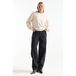 JANSEN Amsterdam wide leg jeans - zwart