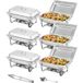 OEM Plat À Réchaud 8 Qt Acier Inoxydable 6 Paquets