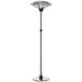 Chauffage d'extérieur champignon 1200/1800/3000 W - Radiateur infrarouge à hauteur réglable, acier et aluminium, argent
