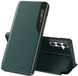 Techsuit Hoesje geschikt voor Samsung Galaxy S25 FE - eFold Book Case - Vert foncé