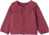 Vertbaudet Babyvestje met lange mouwen framboos