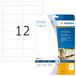 HERMA 10907 powerlabels A4 (97 x 42,3 mm, 25 velles, papier, mat) zelfklevend, bedrukbaar, extreme sterk klevende universele etiketten, 300 etiketten voor printer, wit
