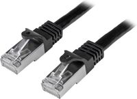 StarTech Cat6 netwerkkabel - Shielded (SFTP) - 0,5m zwart patchkabel