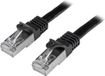 StarTech Cat6 netwerkkabel - Shielded (SFTP) - 0,5m zwart patchkabel