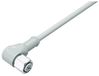 Binder 77 3734 0000 40908-0500 Sensor/actuator connector, geassembleerd M12 Koppeling, haaks 1 stuk(s)
