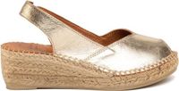 Toni Pons Espadrilles Or Bernia-P Plati Taille 36