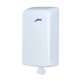 Hexotol AG32000 handdoekdispenser van kunststof, wit, 14 x 14 x 28,7 cm