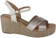 Marco Tozzi Dames Sandalen Sportief Maat 40 Metallic