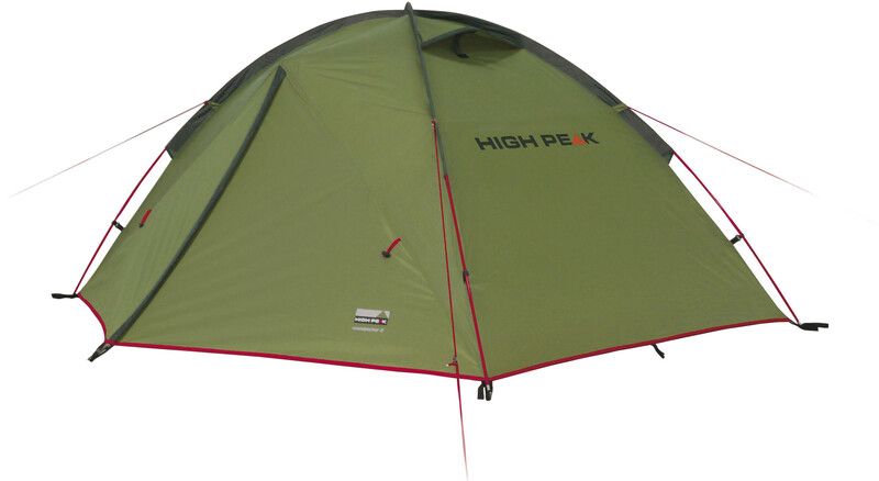 High Peak Woodpecker 3 LW Tent - Olijf/Rood - 3-Persoons - 2023