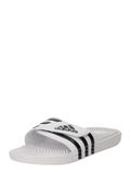 ADIDAS SPORTSWEAR Muiltjes 'Adissage' zwart / wit