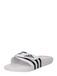 ADIDAS SPORTSWEAR Muiltjes 'Adissage' zwart / wit