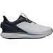 FootJoy Chaussures de golf Pulse BOA, sans crampons, blanc/marine/bleu