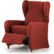 ECOMMERC3 Bi-elastische stoelhoes, 4-delig, ademend en eenvoudig te installeren, relaxstoelbekleding, kleur ketel, volledige bescherming en renovatie, zachte bekleding