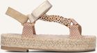 Wysh Candice Sandalen - Meisjes - Beige - Maat 39