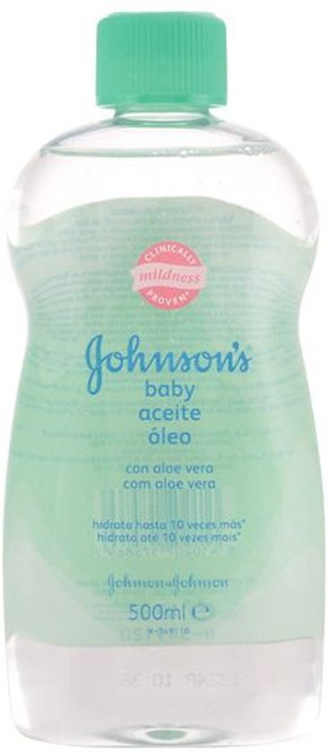 Johnson's Baby 6x Johnson baby olie Aloe Vera - 6x500 ml - Voordeel Pak