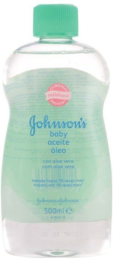 Johnson's Baby Olie Aloe Vera - 6x500 ml - Voordeel Pak