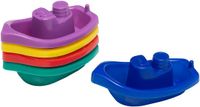 Let's Play badspeelgoed - 15x - bootjes - kunststof - 10 x 3,5 cm