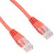 Pro Signal PS11085 RJ45 Mannelijk naar Mannelijk Cat5e UTP Laag Profiel Ethernet Patchkabel, 1m, Oranje