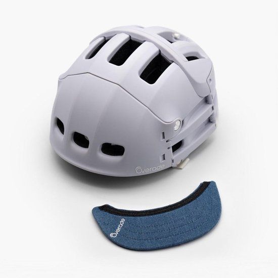 Overade Plixi Unisex Elektrische Fietshelm - Wit - 14 Ventilatieopeningen