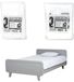 Literie jetable, 100 draps + 100 taies d'oreiller, blanc