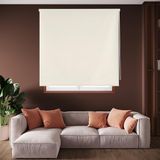 Blindecor Draco Verduisteringsrolgordijn, effen, beige, 80 x 175 cm